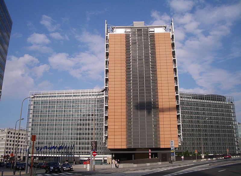 edificio de la Comisión Europea en Bruselas