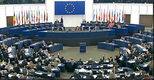 pleno del Parlamento Europeo