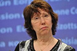 Primer plano de Catherine Ashton