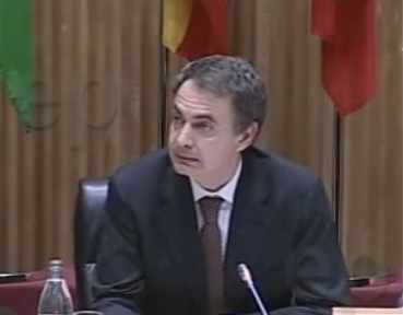 Zapatero en el Congreso