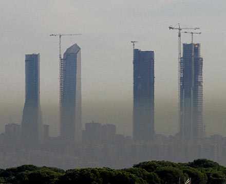 Contaminación en Madrid