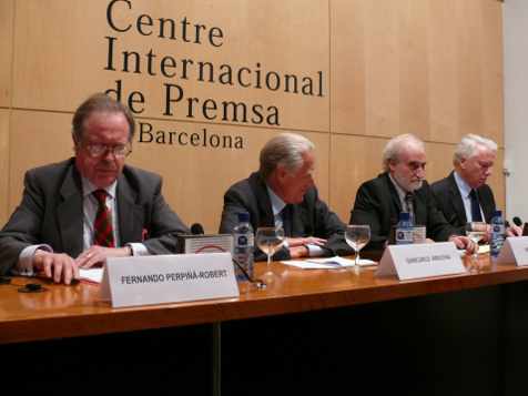 Presentación del Informe en el Centro Internacional de Prensa de Barcelona