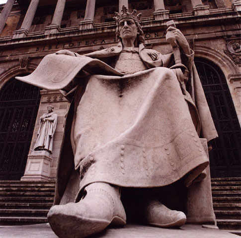 entrada principal de la Biblioteca Nacional