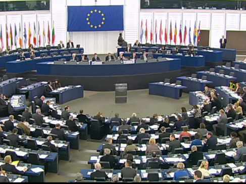 Pleno del Parlamento Europeo