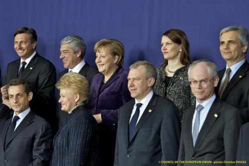 Foto de familia del Consejo Europeo