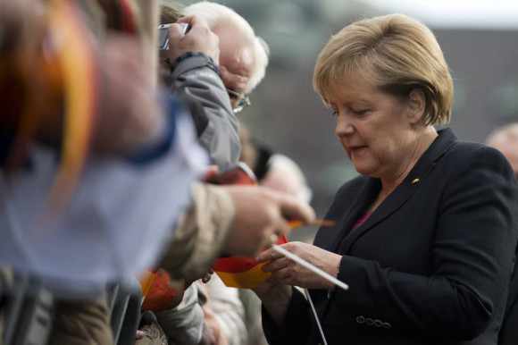 La canciller alemana, Angela Merkel