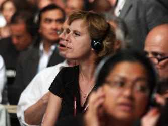 La representante de la UE en la conferencia