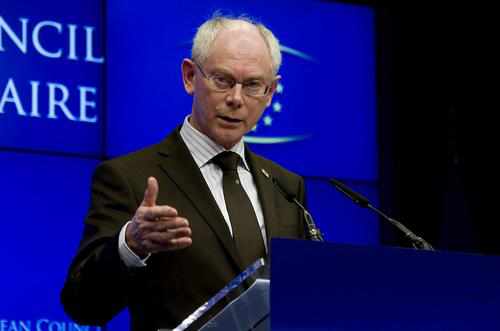 Herman Van Rompuy, presidente del Consejo Europeo