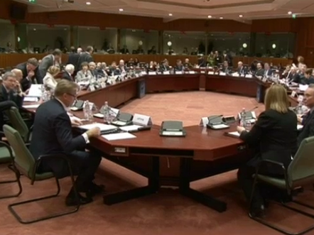 Mesa redonda de los ministros de Exteriores de la UE