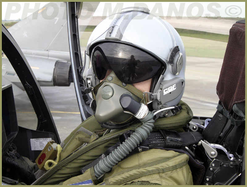 Piloto de un caza francés