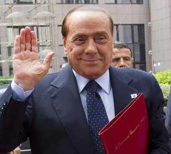 Silvio Berlusconi, primer ministro italiano