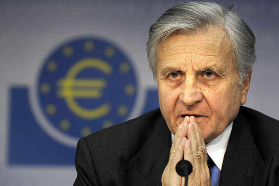 Jean-Claude Trichet, presidente del Banco Central Europeo