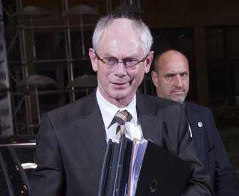 El presidente del Consejo Europeo, Herman van Rompuy