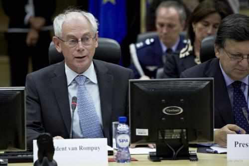 Herman van Rompuy, presidente del Consejo Europeo